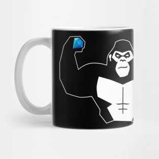 Diamond Hands Gorilla Mug